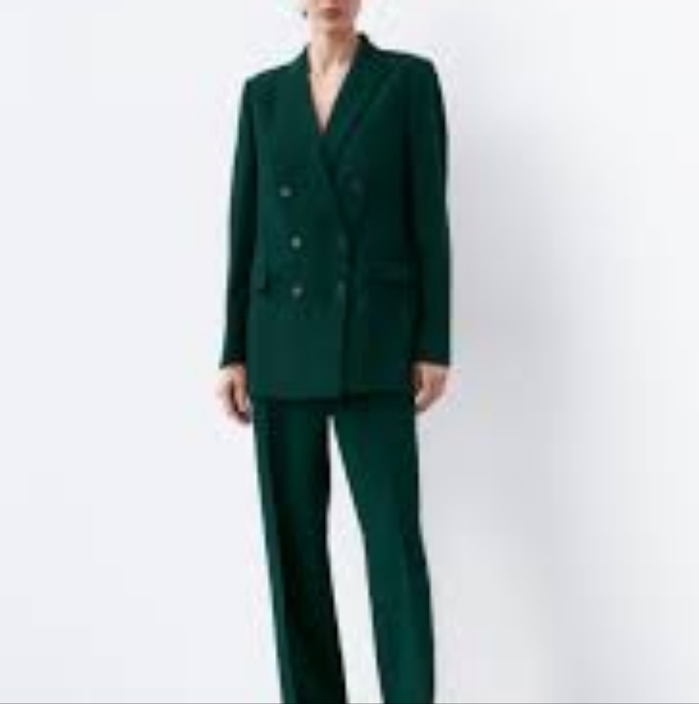 Green blazer M - Picture 2 of 13